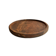 BANDEJA MADERA REDONDA S