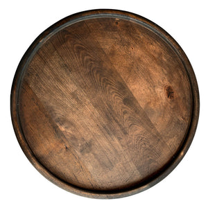 BANDEJA MADERA REDONDA M