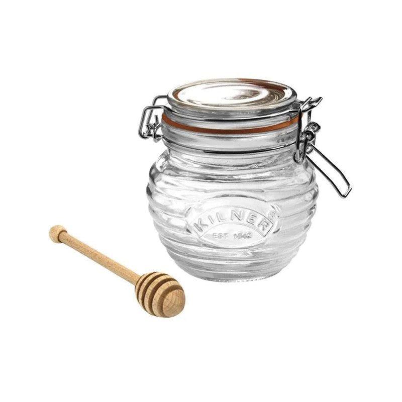FRASCO PARA MIEL CON CUCHARA