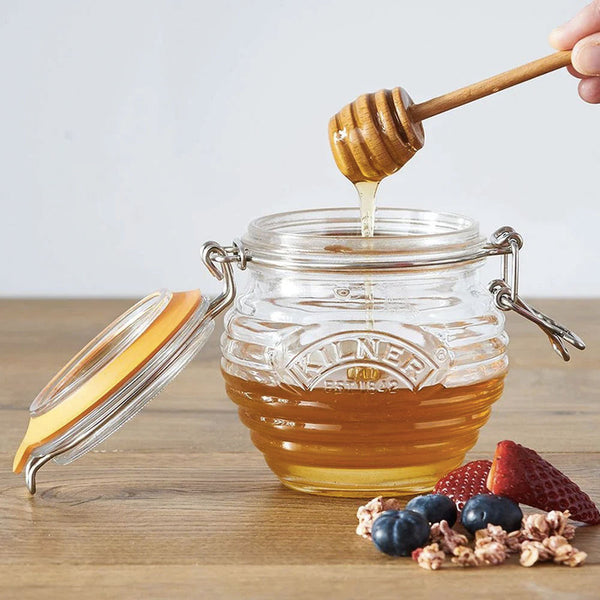 FRASCO PARA MIEL CON CUCHARA