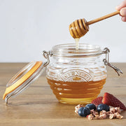 FRASCO PARA MIEL CON CUCHARA