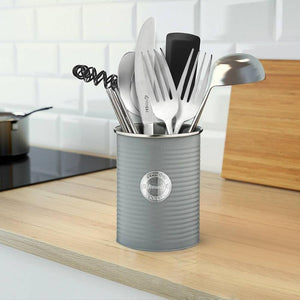 TARRO DE UTENSILIOS GRIS