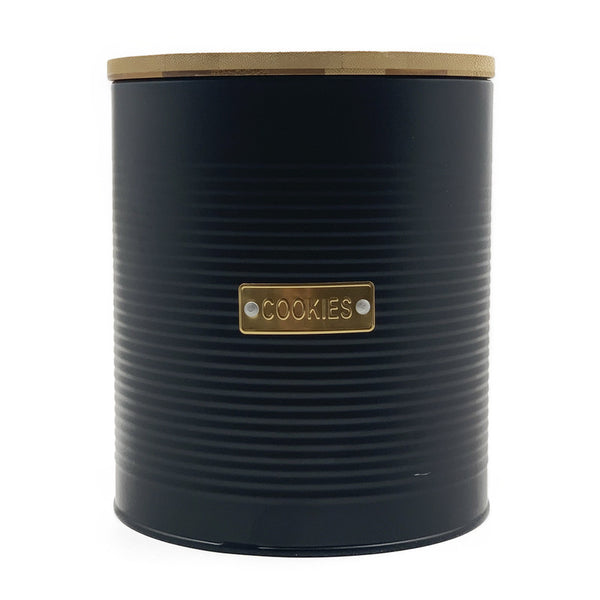 TARRO DE GALLETAS NEGRO