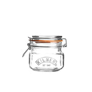 FRASCO CUADRADO C/CIERRE CLIP 0.5LT