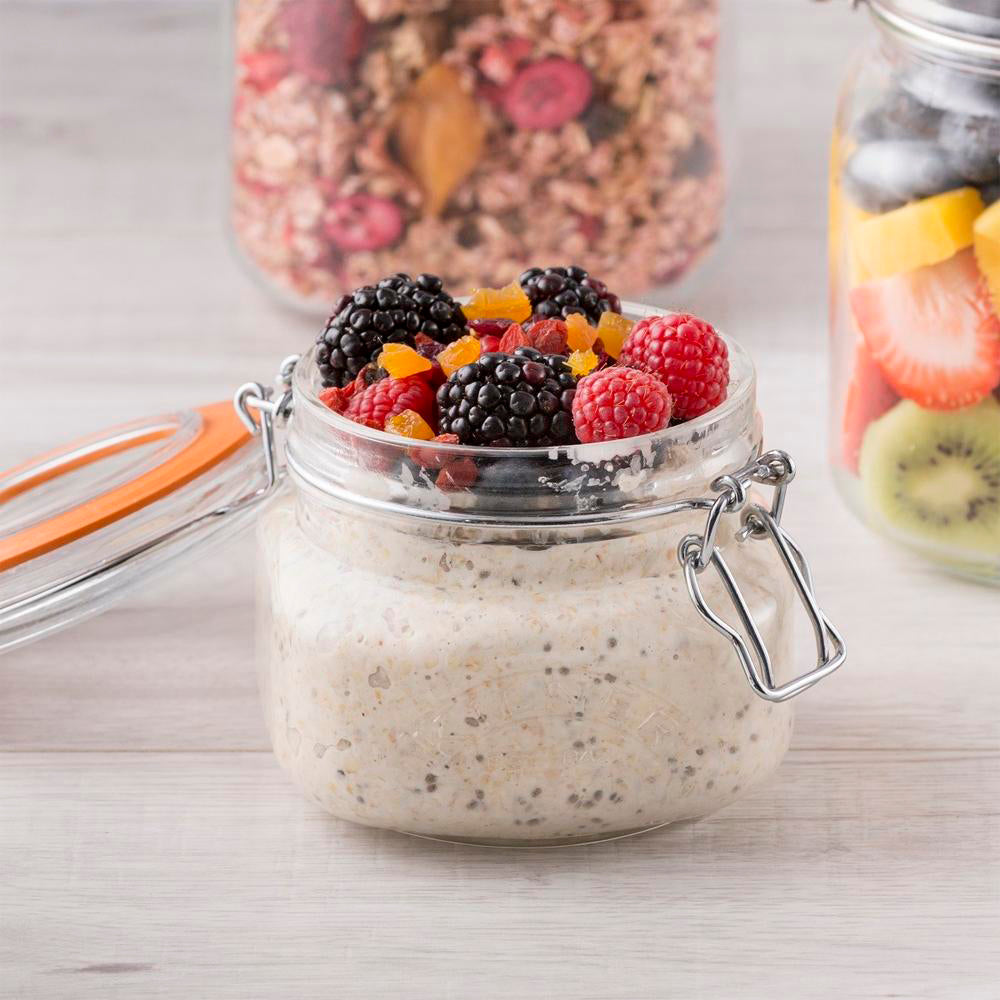 FRASCO CUADRADO C/CIERRE CLIP 0.5LT