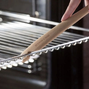 ESPATULA MADERA CON PINZA