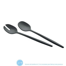 SET SERVIR ENSALADAS NEGRO
