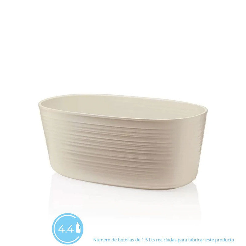 MACETA OVALADA ARENA