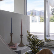 VELA CANDELABRO 25CM SOFT PINK