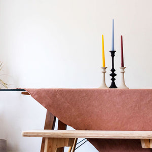 VELA CANDELABRO 25CM BEET