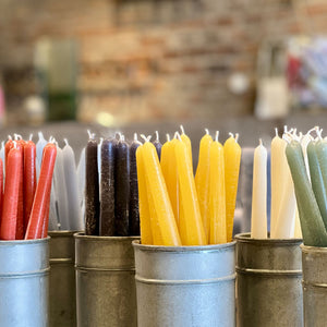 VELA CANDELABRO 25CM DARK STONE