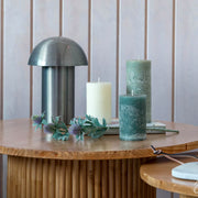 VELA RÚSTICA HUNTER GREEN M 18CM