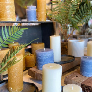 VELA RÚSTICA IVORY S 12CM