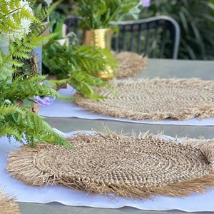 INDIVIDUAL REDONDO RAFIA